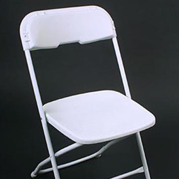 白色新秀丽椅子
